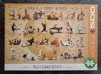 puzzel: Yoga is a family activity, Ophalen of Verzenden, 500 t/m 1500 stukjes, Zo goed als nieuw, Legpuzzel