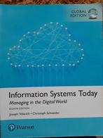 Information Systems Today - Valacich & Schneider, Ophalen of Verzenden, Zo goed als nieuw, Gamma, WO