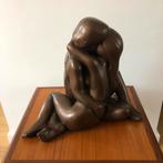 Midcentury Sculptuur beeld De Omhelzing | Bergere | 1968, Antiek en Kunst, Ophalen of Verzenden