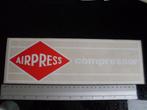 grote ruit sticker airpress compressor logo 13x, Verzamelen, Verzenden, Zo goed als nieuw, Merk