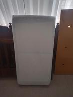 Ledikant massief eiken 120x60 cm incl matras, Ophalen, Zo goed als nieuw, Minder dan 140 cm, Matras