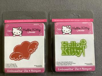 Sizzix Hello Kitty embosslits 2 verschillende beschikbaar voor biedingen