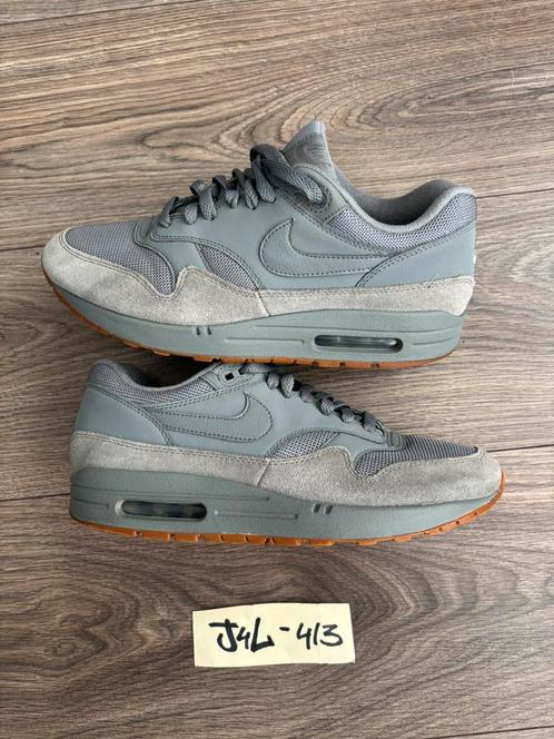 Nike air Max 1 cool grey gum 42, OG one 90 180, Kleding | Heren, Schoenen, Zo goed als nieuw, Verzenden