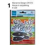Marianne Design Snijmal Waterlelie CR1515, Nieuw!, Ophalen of Verzenden, Nieuw, Overige thema's, Pons of Mal