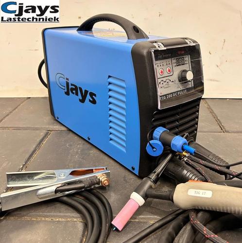 Cjays Tig 200 DC Pulse Tig Inverter Lasapparaat Lasmachine, Doe-het-zelf en Verbouw, Gereedschap | Lasapparaten, Zo goed als nieuw