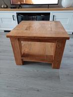 Robuuste salontafel / bijzettafel € 20., Ophalen, Gebruikt, 50 tot 100 cm, 50 tot 100 cm