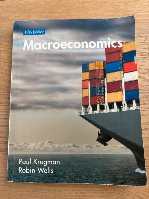 Macroeconomics - Krugman & Wells (5th Edition), Boeken, Economie, Management en Marketing, Gelezen, Economie en Marketing, Ophalen of Verzenden