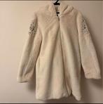 Prachtige bijzondere  teddy jas met strass, Ophalen of Verzenden, Zo goed als nieuw, Maat 36 (S), Wit