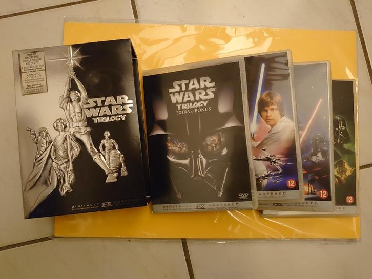 DVD Star Wars Trilogy set, Verzamelen, Star Wars, Zo goed als nieuw, Overige typen, Ophalen of Verzenden