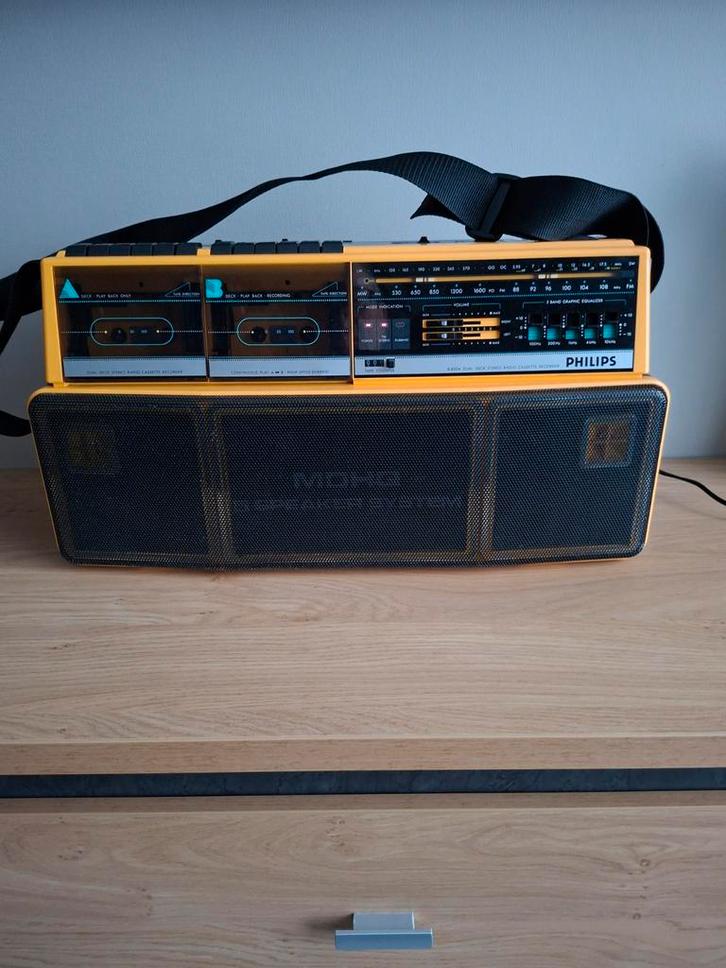 Philips D8304 boombox, Audio, Tv en Foto, Radio's, Gebruikt, Ophalen of Verzenden