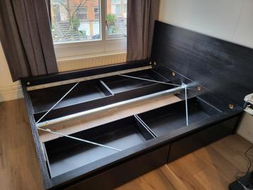 IKEA bed MALM 160x200 met 4 lades - afbeelding 3