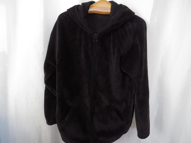 zwarte lounge hoodie vacht / langharig fleece 2xl LCW Dream, Kleding | Dames, Truien en Vesten, Maat 42/44 (L), Zwart, Ophalen of Verzenden