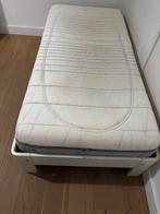 Auping Auronde electronisch verstelbaar, Ophalen, 90 cm, Eenpersoons, Wit