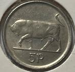 5 pence Ierland 1992, Postzegels en Munten, Munten | Europa | Niet-Euromunten, Ophalen of Verzenden