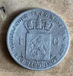 1 gulden 1846 LELIE Willem II, Postzegels en Munten, Munten | Nederland, Ophalen, 1 gulden, Zilver, Losse munt