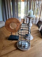 Houten Woonaccessoires en kandelaar, Ophalen of Verzenden, Zo goed als nieuw