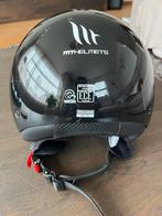 Zwarte MT Helmets motorhelm maat L, Fietsen en Brommers, Brommerhelmen, Ophalen of Verzenden, Zo goed als nieuw