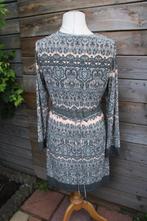 Jurk zalm/ kaki K-Design mt L Vaste prijs, K-design, Maat 42/44 (L), Ophalen of Verzenden, Zo goed als nieuw