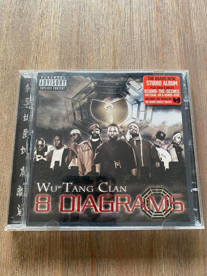 Wu-Tang Clan - 8 Diagrams (CD+DVD), Cd's en Dvd's, Cd's | Hiphop en Rap, Gebruikt, 2000 tot heden, Ophalen of Verzenden
