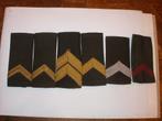 Rangonderscheiding schouder, alles voor 1 euro, Ophalen of Verzenden, Landmacht, Nederland, Embleem of Badge