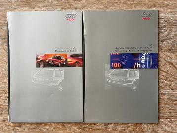 AUDI A4, A6 en A8 folders. beschikbaar voor biedingen