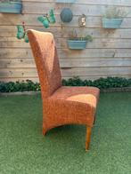 6 eetkamerstoelen van eltink meubels, gebruikt, Huis en Inrichting, Stoelen, Ophalen, Gebruikt, Overige kleuren, Stof