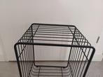 Bijzettafel wire, Huis en Inrichting, Tafels | Bijzettafels, Minder dan 55 cm, Metaal of Aluminium, Vierkant, Zo goed als nieuw