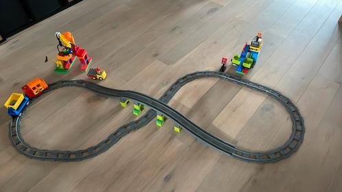 Lego duplo trein set 10508, Kinderen en Baby's, Speelgoed | Duplo en Lego, Zo goed als nieuw, Duplo, Ophalen of Verzenden