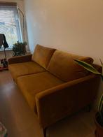 Couch - Sofa - Bank  (2-3 pp) // AMAZING condition & prijs, Ophalen, Velvet - golden brown, 150 tot 200 cm, Driepersoons