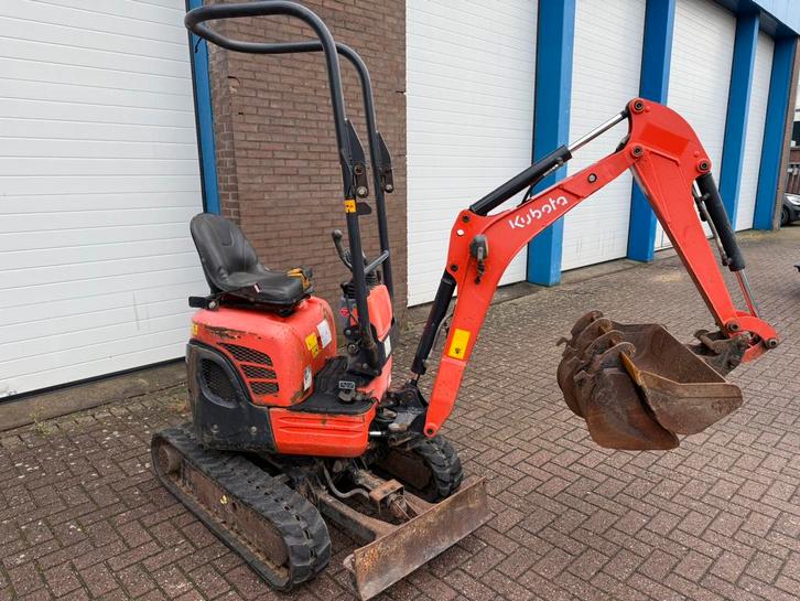 Minigraver Kubota U10-3, Zakelijke goederen, Machines en Bouw | Kranen en Graafmachines, Graafmachine, Ophalen