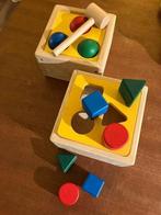 Plantoys houten vormenstoof + ballen slaan, Ophalen of Verzenden, Zo goed als nieuw