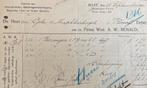Wed .A.W.Renaud 1915 Fabriek voor Bakkersgereedschap, Verzamelen, Merken en Reclamevoorwerpen, Ophalen of Verzenden, Overige typen