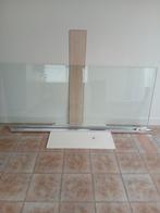Douche scherm glas 200x90cm met chroom montuur, Ophalen, 80 tot 120 cm, 160 cm of meer, Zo goed als nieuw