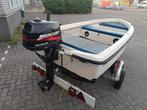 Mercury bbm 4pk 4t en bootje en trailer, Watersport en Boten, Ophalen, Zo goed als nieuw, Benzine, Minder dan 5 pk