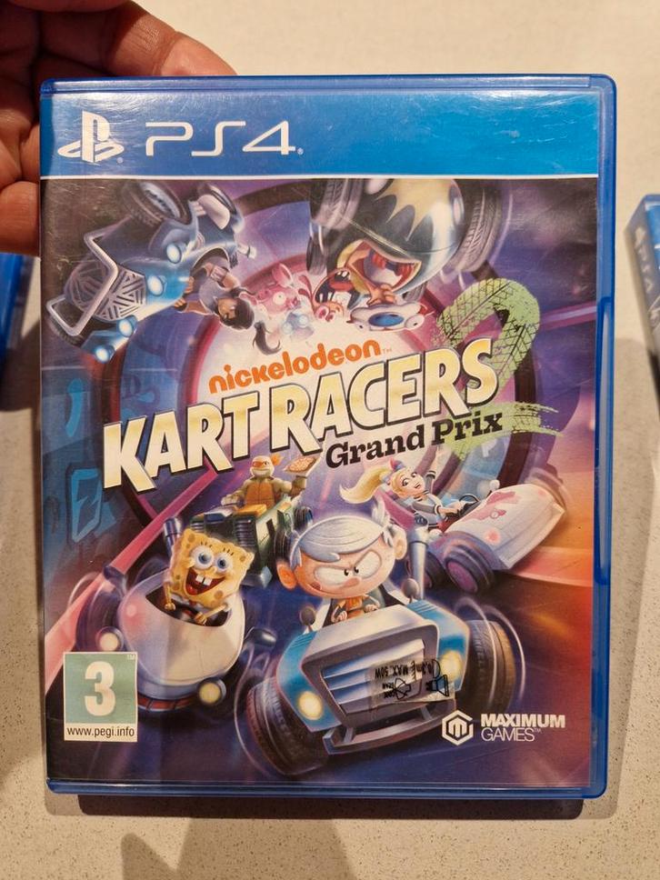 Nickelodeon Kart Racers 2 - PS4, Spelcomputers en Games, Games | Sony PlayStation Vita, Gebruikt, Racen en Vliegen, 1 speler, Vanaf 3 jaar