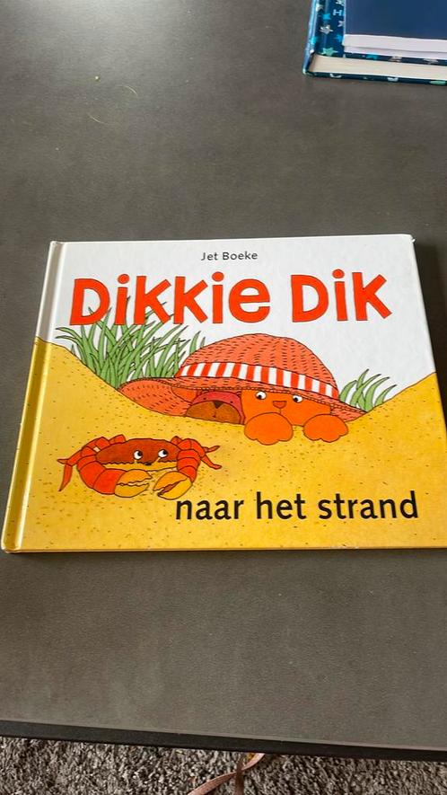 Jet Boeke - Dribbel Naar het strand, Boeken, Prentenboeken en Plaatjesalbums, Zo goed als nieuw, Ophalen of Verzenden