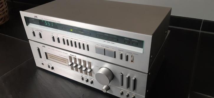 JVC set, Audio, Tv en Foto, Stereo-sets, Gebruikt, Tuner of Radio, JVC, Losse componenten, Ophalen of Verzenden