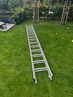 Schuifladder 2 x 3.5 meter, Doe-het-zelf en Verbouw, Ophalen, Gebruikt, 4 meter of meer