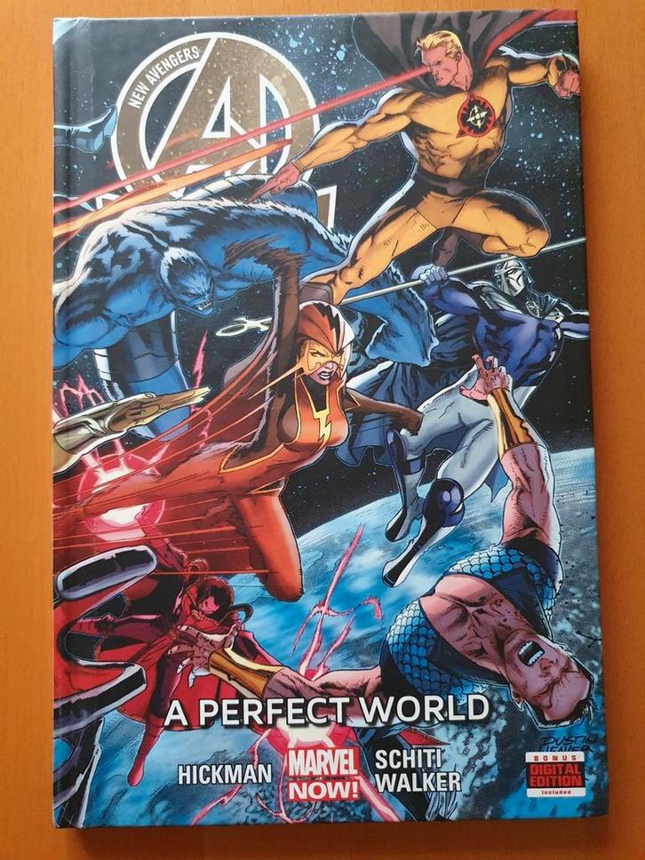 New Avengers - A Perfect World HC Marvel Comics, Boeken, Strips | Comics, Zo goed als nieuw, Eén comic, Amerika, Verzenden