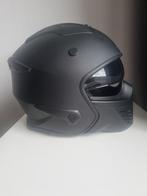 Jet helm met afneembaar kinstuk, Motoren, Jethelm, S, Tweedehands, Ophalen