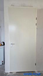 Afgelakte svedex binnendeur opdekdeur, Doe-het-zelf en Verbouw, Deuren en Horren, Ophalen, 80 tot 100 cm, 215 cm of meer, Binnendeur