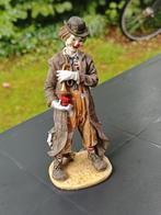 Vintage Clown Figuur met Trompet, Antiek en Kunst, Ophalen of Verzenden
