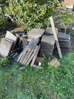 GRATIS Gebruikte Tuintegels / Terrastegels, Tuin en Terras, Tegels en Klinkers, Ophalen, Gebruikt, Klinkers, 5 tot 10 m²