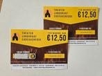 Kaartjes 2 stuks Theater Landgraaf ter waarde van €25 samen., Tickets en Kaartjes, Twee personen, Overige soorten