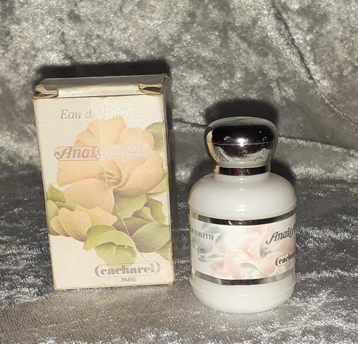 Volle parfum mini - Cacharel Anais + doosje, Verzamelen, Parfumverzamelingen, Zo goed als nieuw, Miniatuur, Gevuld, Ophalen of Verzenden