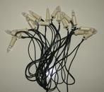 Mooie oude kerstverlichting kaarsmodel witte kleur, Ophalen