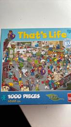 Puzzel that’s life 1000 stukjes goliath, Hobby en Vrije tijd, Ophalen, 500 t/m 1500 stukjes, Zo goed als nieuw