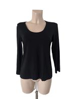 Jil Sander shirt lange mouw M, Kleding | Dames, Zwart, Ophalen of Verzenden, Zo goed als nieuw, Maat 36 (S)