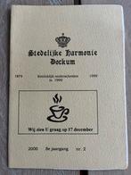 Stedelijke Harmonie Dockum - folder uit 2000, Ophalen of Verzenden, Gelezen