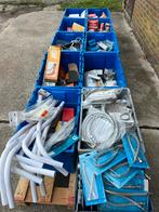 Partij sanitair, elekra, hang & sluitwerk, pluggen schroeven, Ophalen, Nieuw